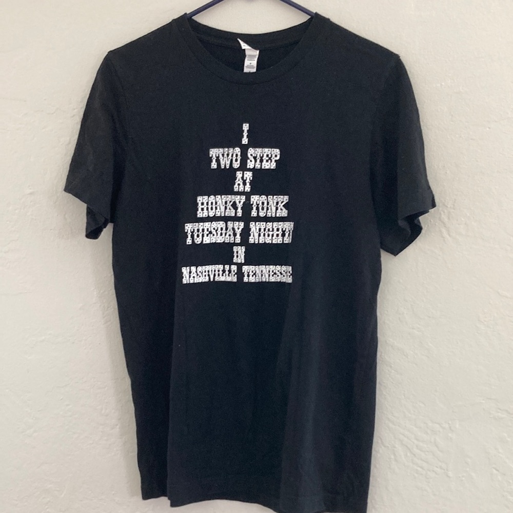 I Two Step At Honkey Tonk Tuesday Nights In Nashville Tennessee t-shirt